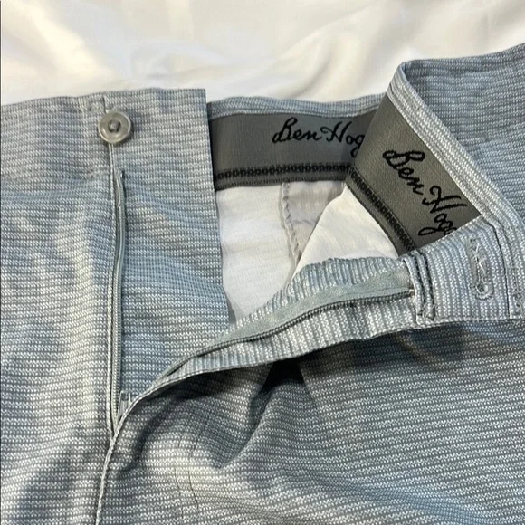 Hogan Gray Flat Front Casual Shorts - Picture 5 of 5